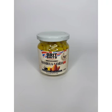 BritBaits Horgászkukorica Mandula-Vanilia 220ml