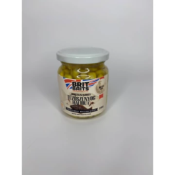 BritBaits Horgászkukorica Tűzőszúnyog-Halibut 220ml