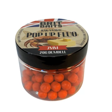 BritBaits Pop Up fluo Rák-Vajsav 7 mm
